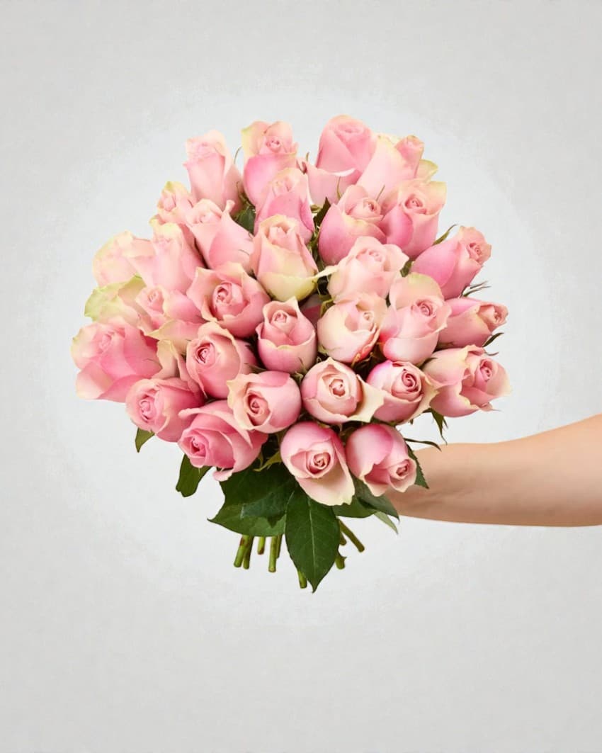 Bouquet de Roses - 30 roses. Pour les occasions vraiment spéciales ou quand tu veux vraiment marquer le coup.
